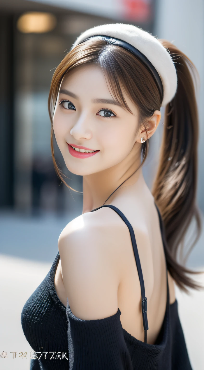 (((32K,very high res, high detailing, highly accurate, masutepiece、girl1,Full body image))),Raw photo & realistic atmosphere,beautiful dark blue eyes,Detailed mouth,Glossy lips,Detailed eyebrows,Eyes drawn in detail with soft white skin that shines with every detail、Very beautiful eyes with azure eyes,Detailed lips、Very beautiful face,Very well-formed face、Lifelike face,shiny beautiful lips,Beautiful eyebrows,Infinite reality,Best design,(Insanely cute Japan -yeld hischool girl,Toned body,thighs thighs thighs thighs,Slender legs,Beautifully shaped breasts,Very cute beautiful girl,Little Gi),Best Natural Makeup,Japanese ido,Korean Idols,Young sensual idol,Moist eyes,Dark beautiful eyes,Beautiful butt,beauty legs,,camel's foot,:1.2),超A high resolution、The face of a masterpiece with high detail,Natural and realistic face,Back lighting,Pure eyes are too cute,(((photorealisim,Photograph the whole body))),,Reality Live Action,(Earrings that look fashionable,,a necklace,A bracelet,gyuru,Glossy nail art:1.4),(((Street Jersey Fashion,Shortcut ponytail,Hats))),On the streets of Shibuya,A smile,