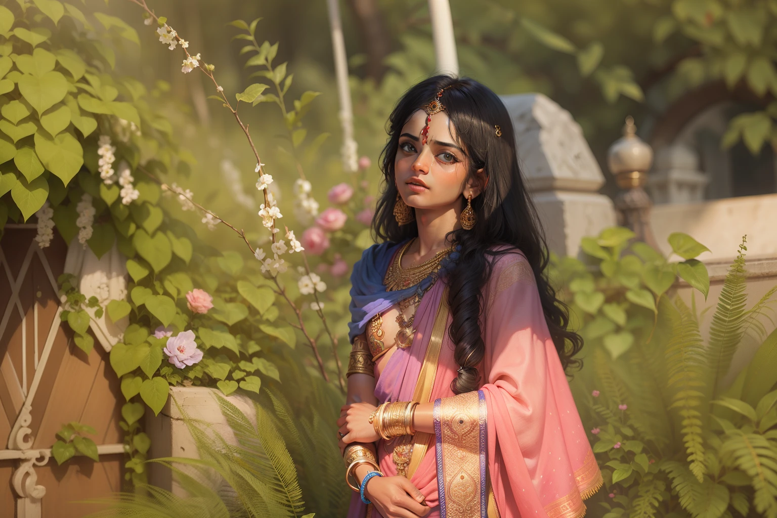 Remove background, lord Krishna ultra realistic photo