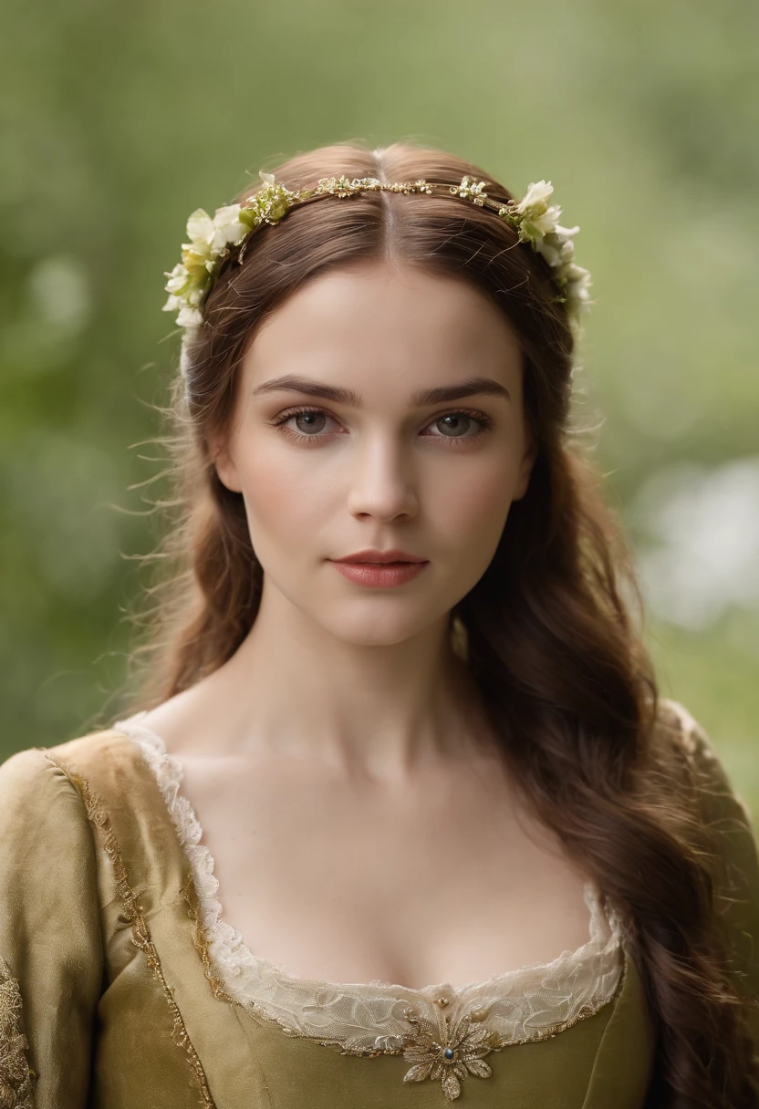 (((uma ferida avermelhada profunda atravessa sua bochecha esquerda))) tez justa, mulher em torno de 19 anos, cabelos brancos naturais, olhos verdes distintos, vestindo kohl, slender and graceful, Beautiful, luz de velas em um ambiente medieval, Ultra sharp focus, tiro realista, roupas femininas medievais, cores tetradicas (cicatriz:1.4)