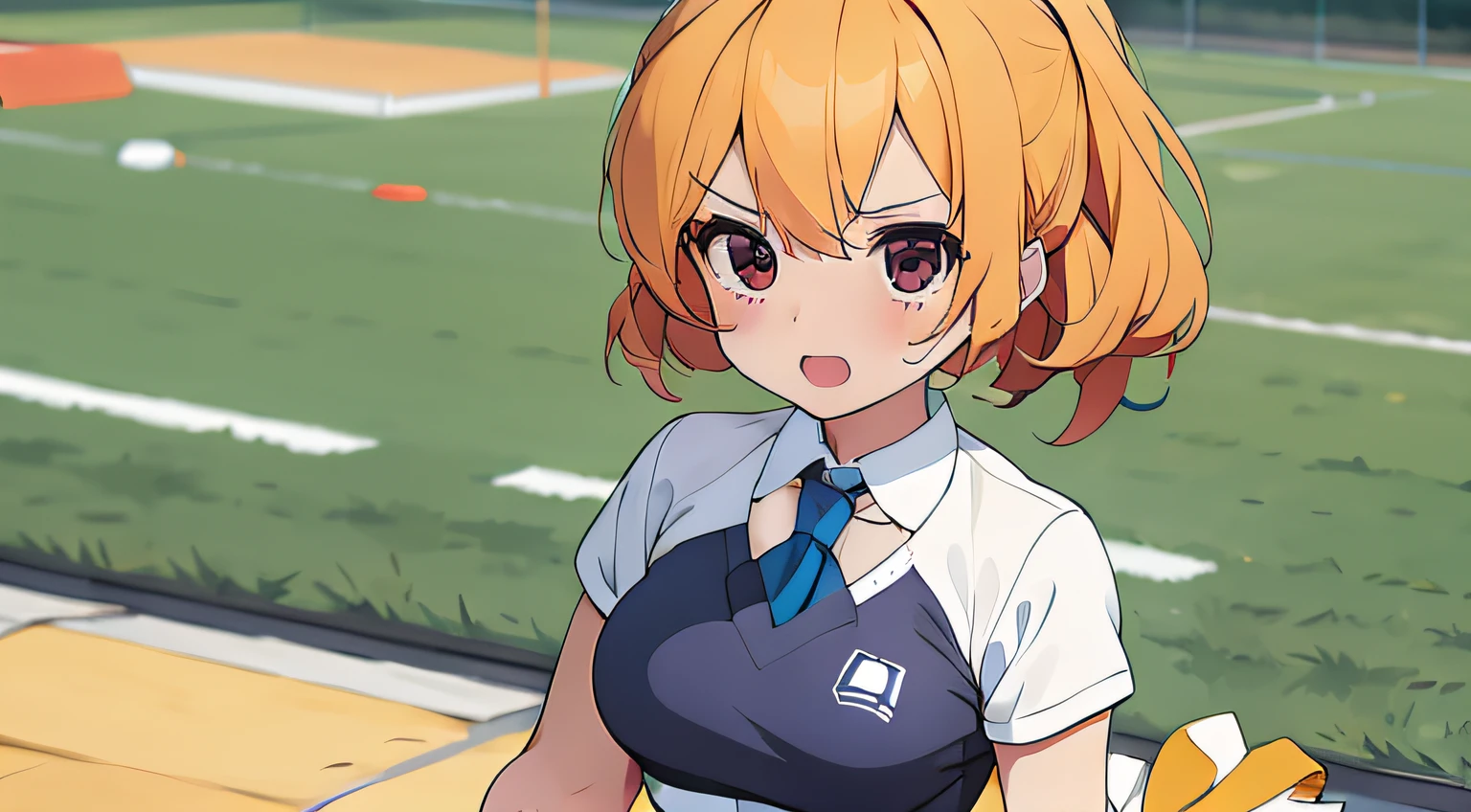 sports festival, cheerleader, cute