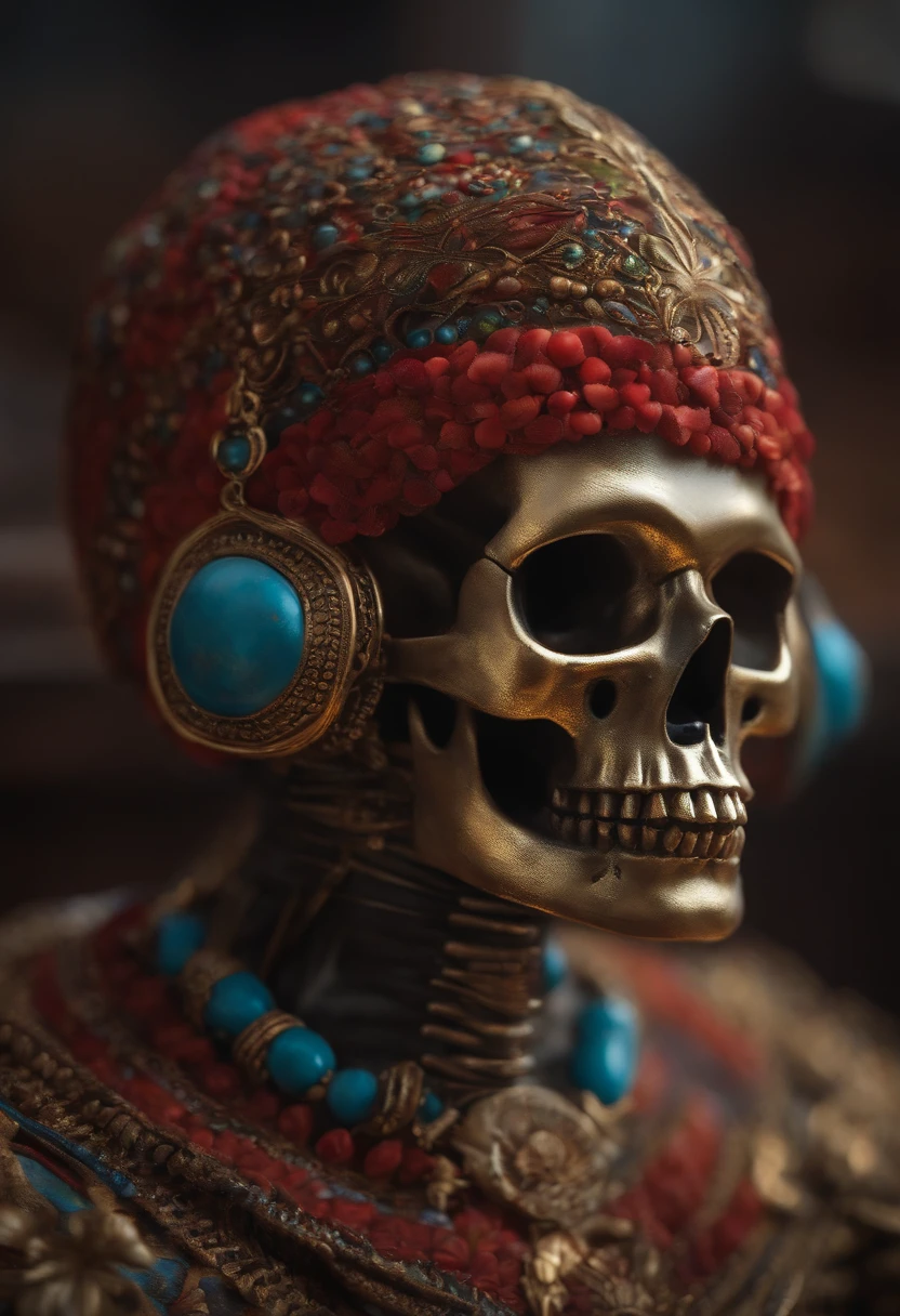 Cranio humano realista