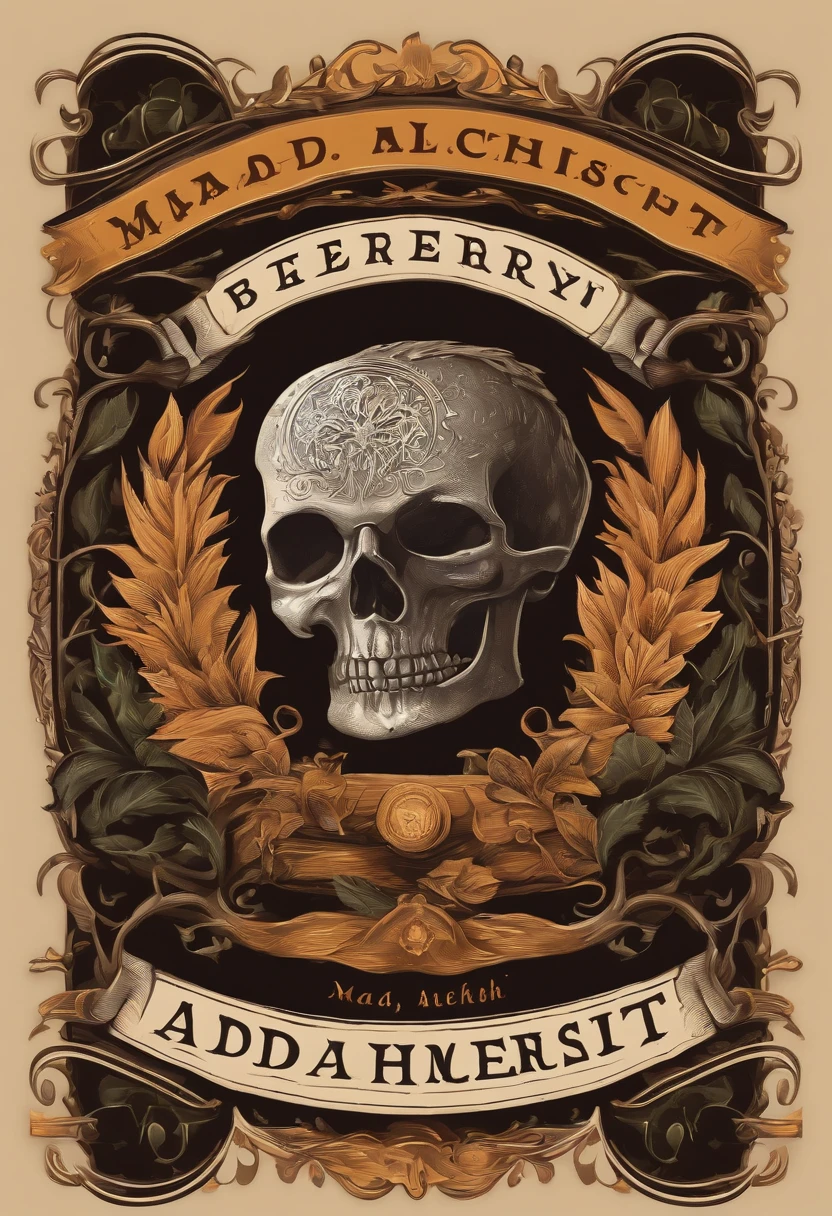 logo for a brewery named Mad Alchemist
