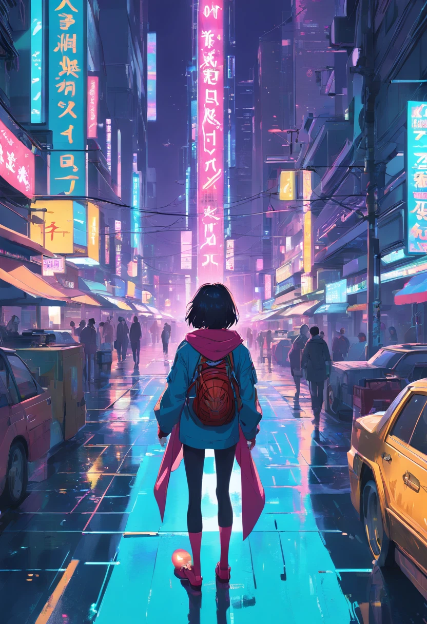 (super detailed and high quality, 4K, futuristic,cyberpunk),(Spider-Man),cyberpunk elements, dark and gritty atmosphere, neon lights, technologically advanced city, superhero in a dystopian world,