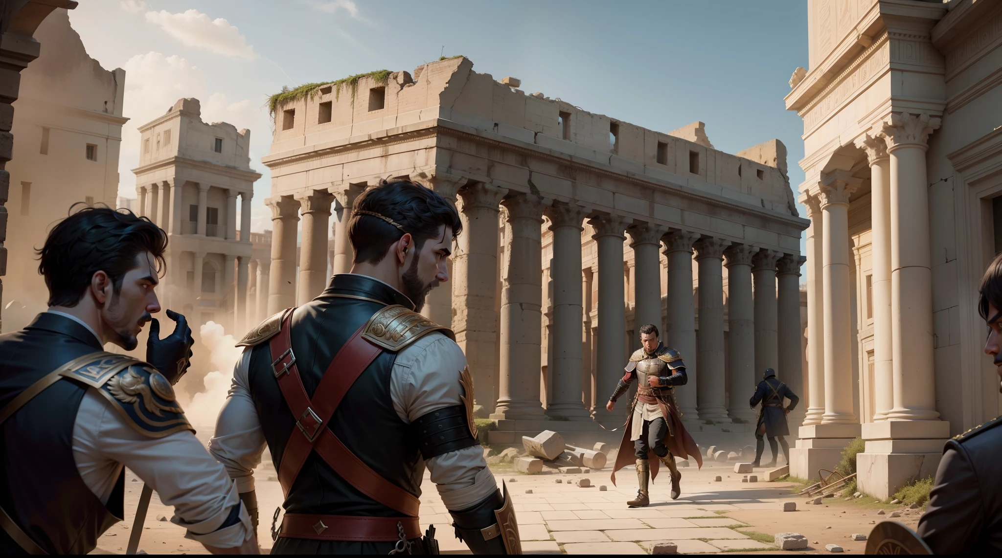 A time traveller attempts to prevent a tyrant's rise to power in the ancient Rome but unwittingly triggers chaos and ruin as a consequence. Their intervention leads to a power vacuum, civil unrest, and the destruction of a once-thriving city.