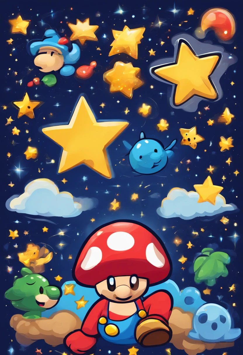 An image of a starry sky, with the constellations of the zodiac highlighted.