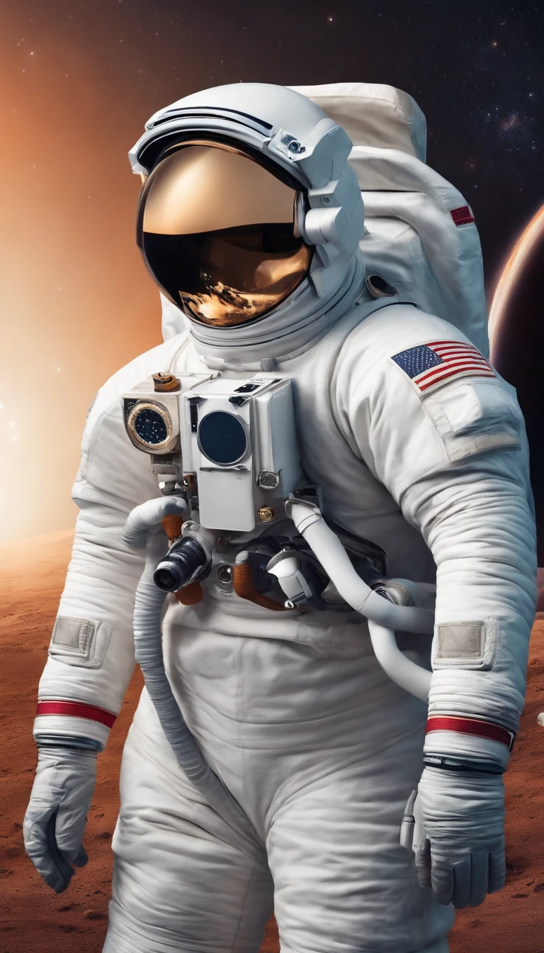EU COM ROUPA DE ASTRONAUTA