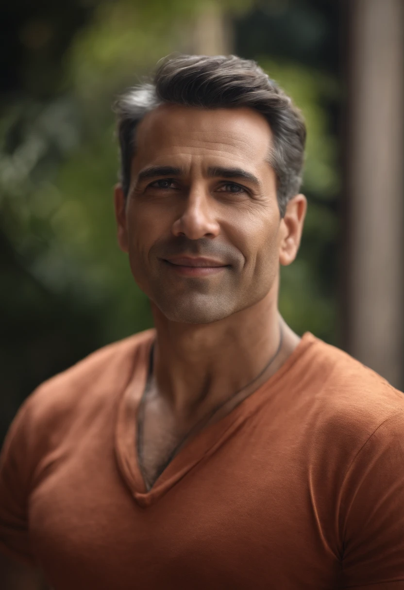 portrait front . men 40 years old 8k high detail