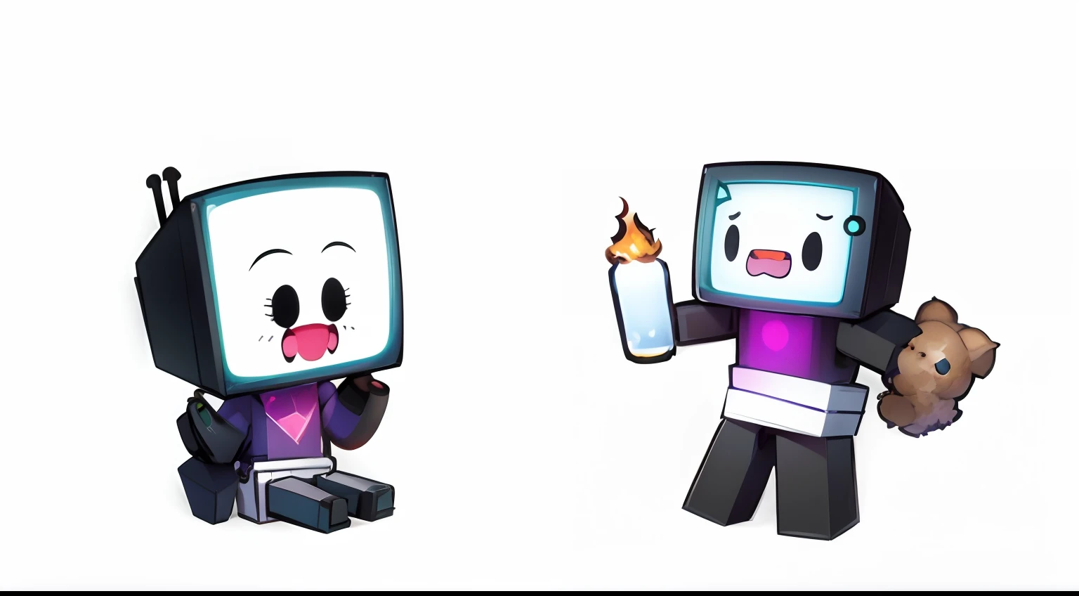 (Redo this image)+(identical to this, but with more variations in the chibi style