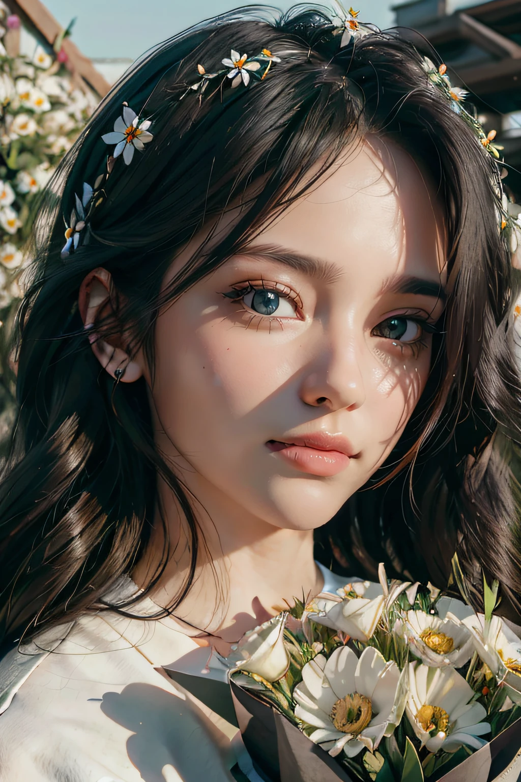 HD face details，gentleness