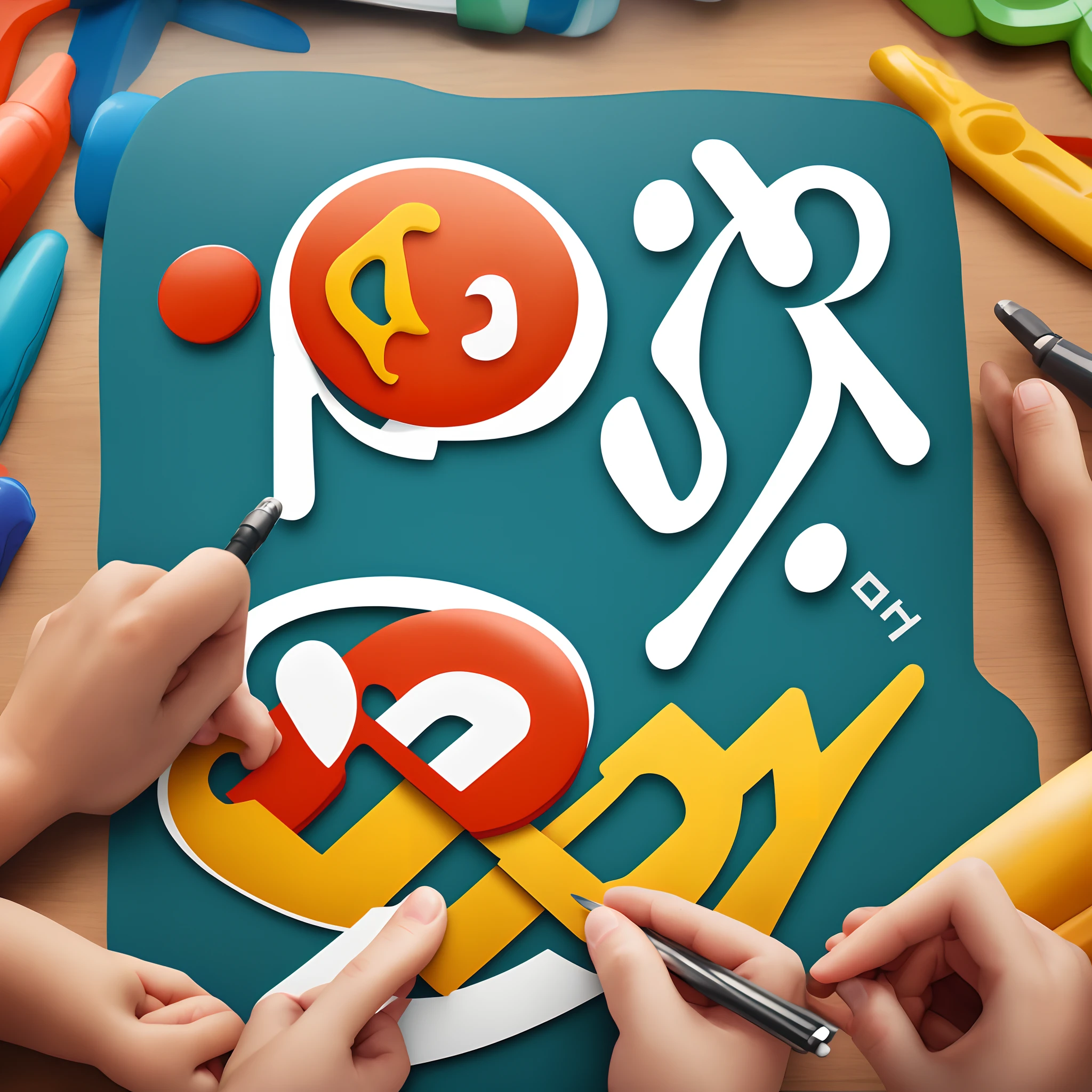 Criar um logotipo sobre um curso de treinamento, for a Children's ministry,  nome do curso Aprender para Ensinar