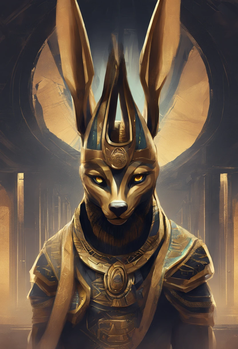 rosto de anubis