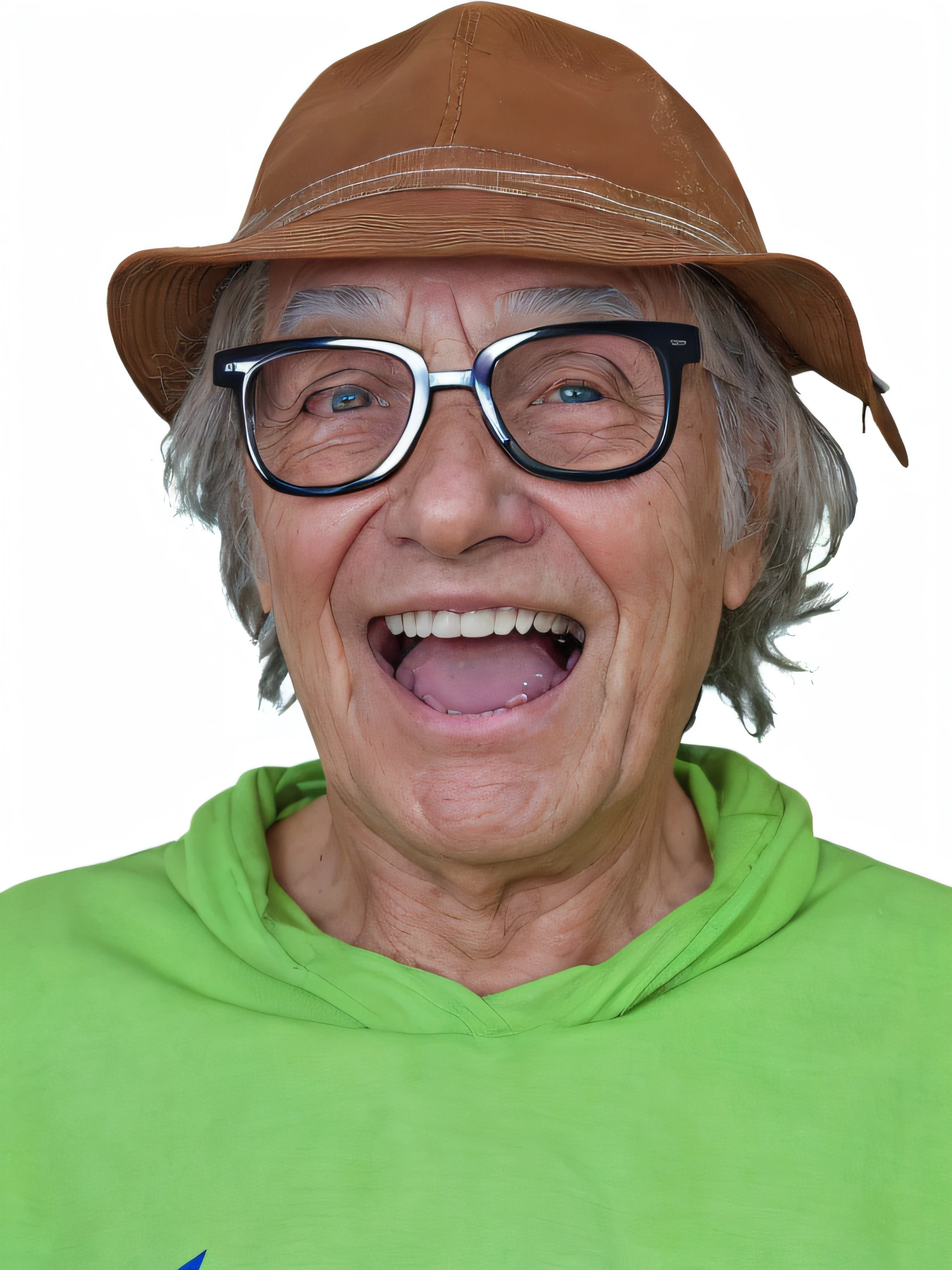 CHANGE THE IMAGE OF THIS OLD MAN TO A CHILDREN'S VERSION OF HIM, ULTRA REALISTIC, WITH A RICH DETAIL, WITHOUT DISTORTIONS IN THE EYES.