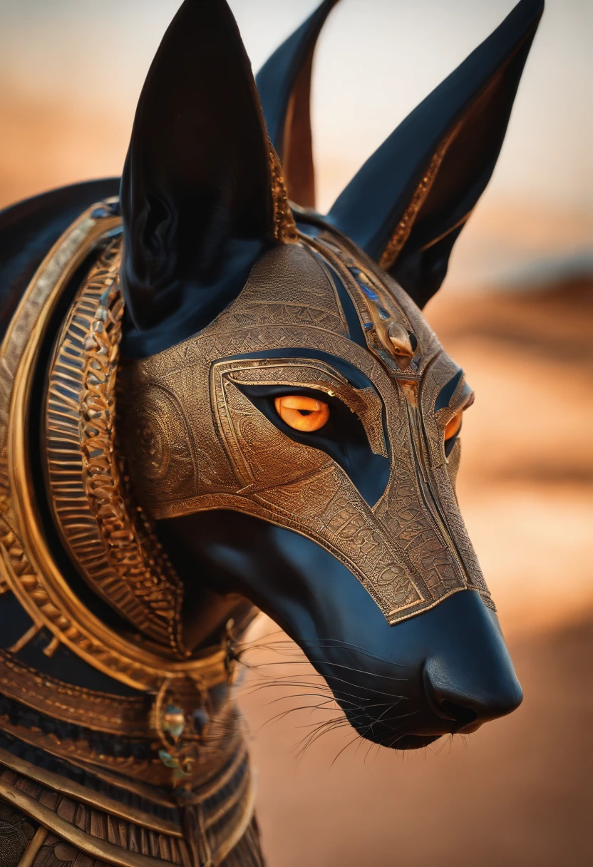 rosto de anubis