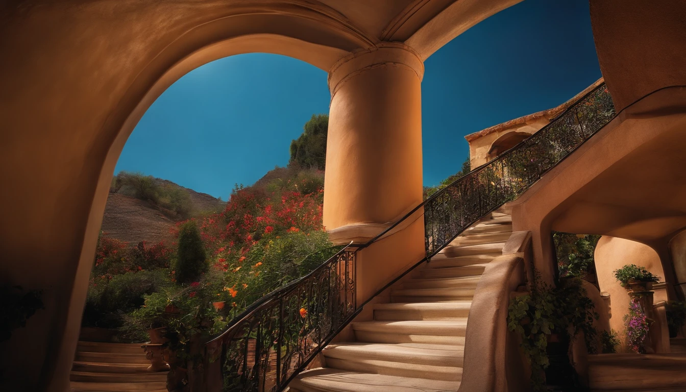 stairs to the sky