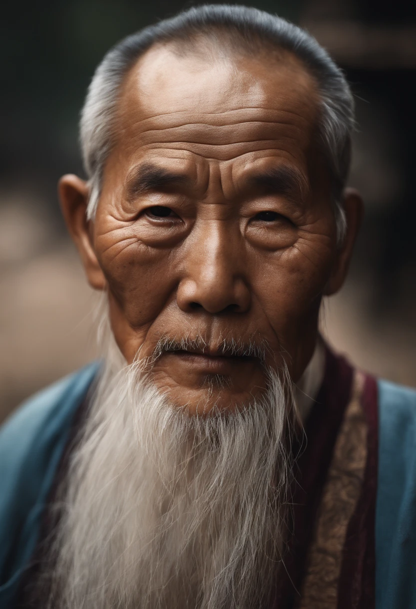 Make an old Chinese man, but sweaty giving connments
