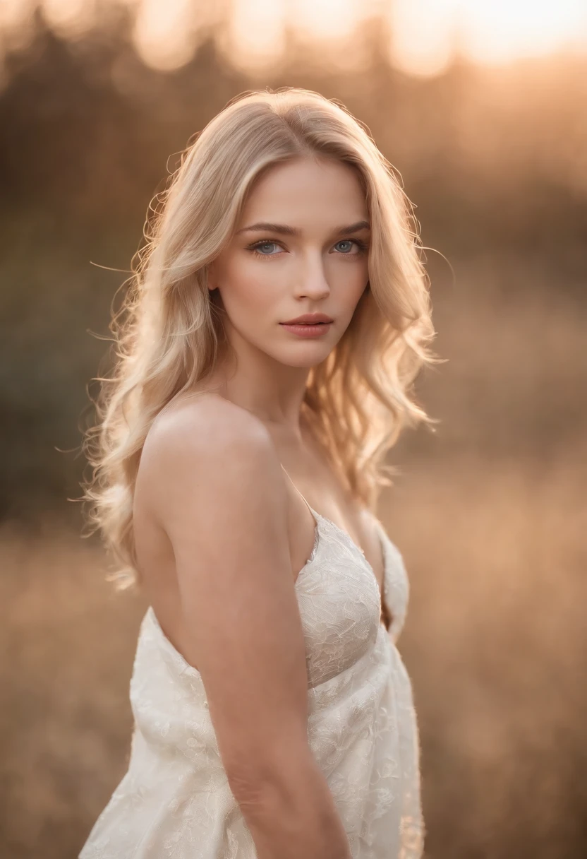 Nikon Z 85mm, front lit, Low_Angle, Beautiful, Petite 18-year-old supermodel, god rays, a blond, Bright blue eyes, Fit, Petite, ((pronounced pubis)), skinny, (Chiseled abs), ((High detailed skin, Skin Details)), Sharp Focus, Volumetric fog, 8K UHD, Digital SLR, High quality, Film grain, Winters, russian face, naked ,open legs ,beautiful body
