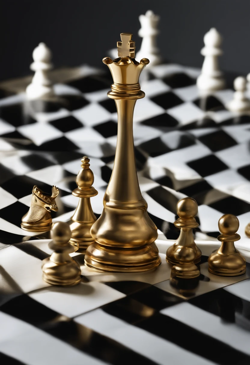 "Por favor, Create a high-definition image of a chessboard piece ""rainha" that captures the reverence of this piece. The image should convey the grandeur and importance of this piece, fundo branco, white piece, "vista de baixo para cima" apresentando-a de forma digna e respeitosa. Use soft lighting to highlight part details, enfatizando sua textura e curvas. Position the part in a 3d environment with a central vanishing point, como uma caixa de fotografias de objetos, good ilumination. The colors should highlight well the curves of the queen chess piece. Deve ser elegante. The image should inspire a sense of reverence"