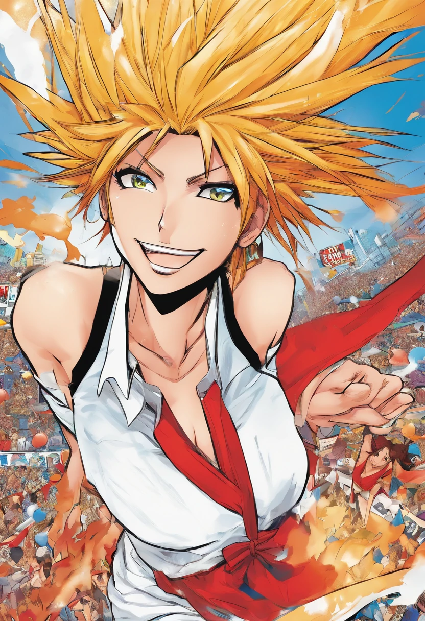 Yorouchi Bleach, cheerleader