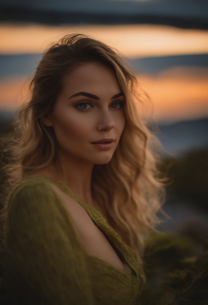(Selfie, Vista superior: 1.4), (mitad recta del cuerpo: 1.4), RAW uhd portrait photo of a 21 year old blonde (Mujer de ojos azules) en su hogar, cama, (babydoll), Detalles (Texturas! , cabello! , brillar, Color!! , Desventajas: 1.1), ojos brillantes con alto detalle (Looking at the camera), SLR lighting, SLR camera, Ultra calidad, agudeza, Profundidad de campo, Film grain (centro), Fujifilm XT3, Cristalina, Centro del marco, Cara hermosa, foco nítido, farola, Neon lighting, Bokeh (Poca luz), Noche, (atardecer), poros detallados de la piel, piel grasa, quemadura, Detalles oculares complejos, cuerpo completo, ((senos normales))