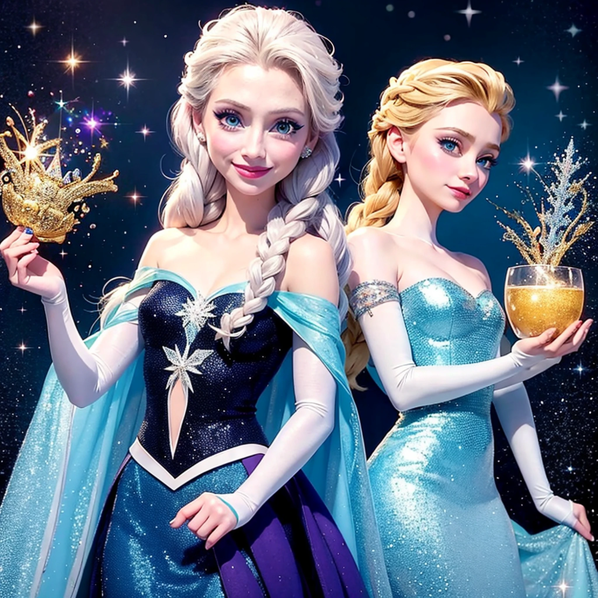 Disney princesses have sparkles in their hands, Elsa, Elsa Congelada, congelado, estilo de arte disney, Elsa bonita, Elsa, Frozen, Retrato de Elsa de Arendelle, Frozen II filme ainda, imagem do avatar, arte conceitual disney, animated film, Artistas conceituais da Disney, Frozen II Klaus filme, Retrato de Elsa de Frozen, filme klaus congelado, Arte no estilo da Disney