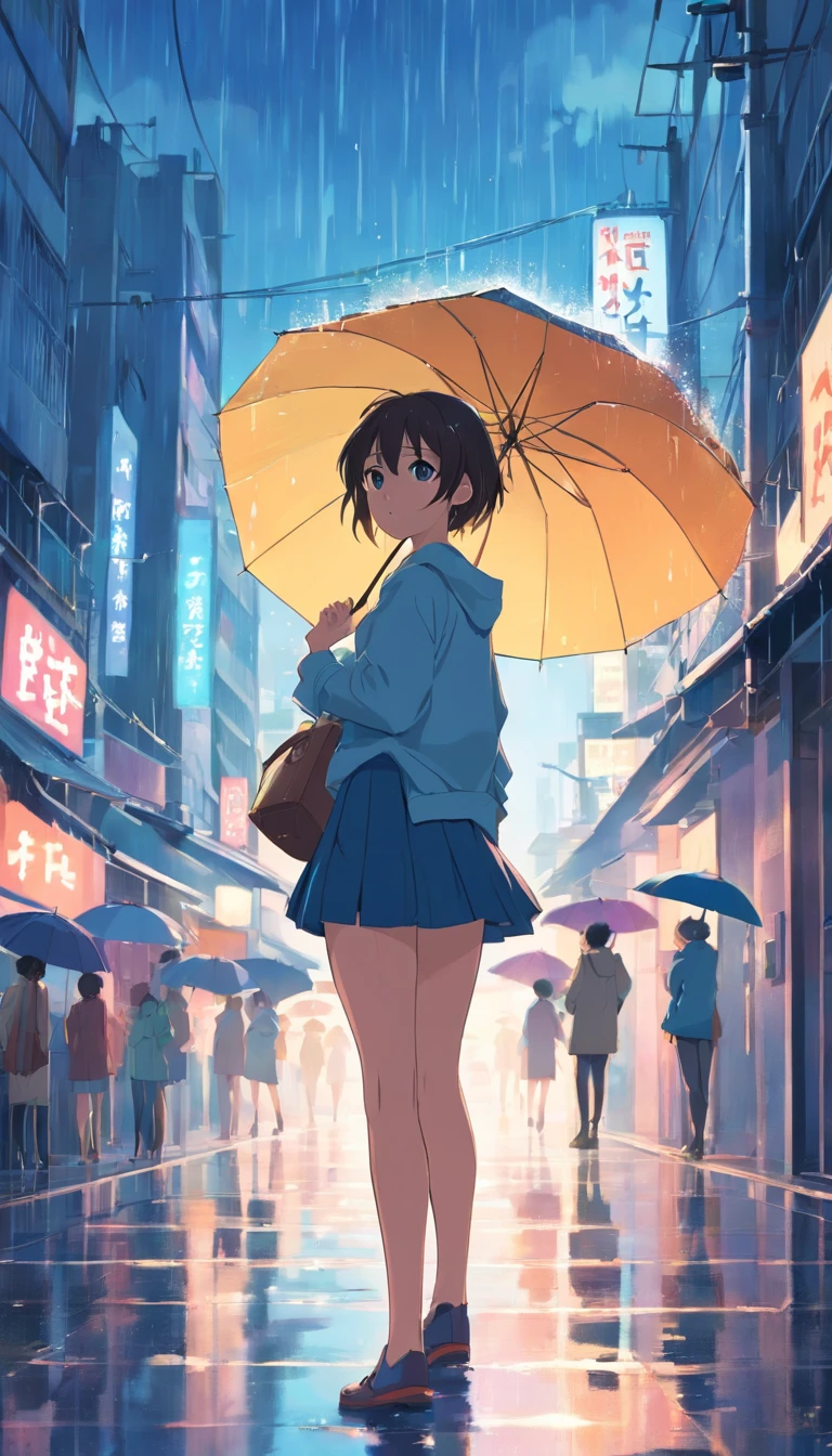 Rainy days,Kizi,Umbrellas,Superskirt,The shirt