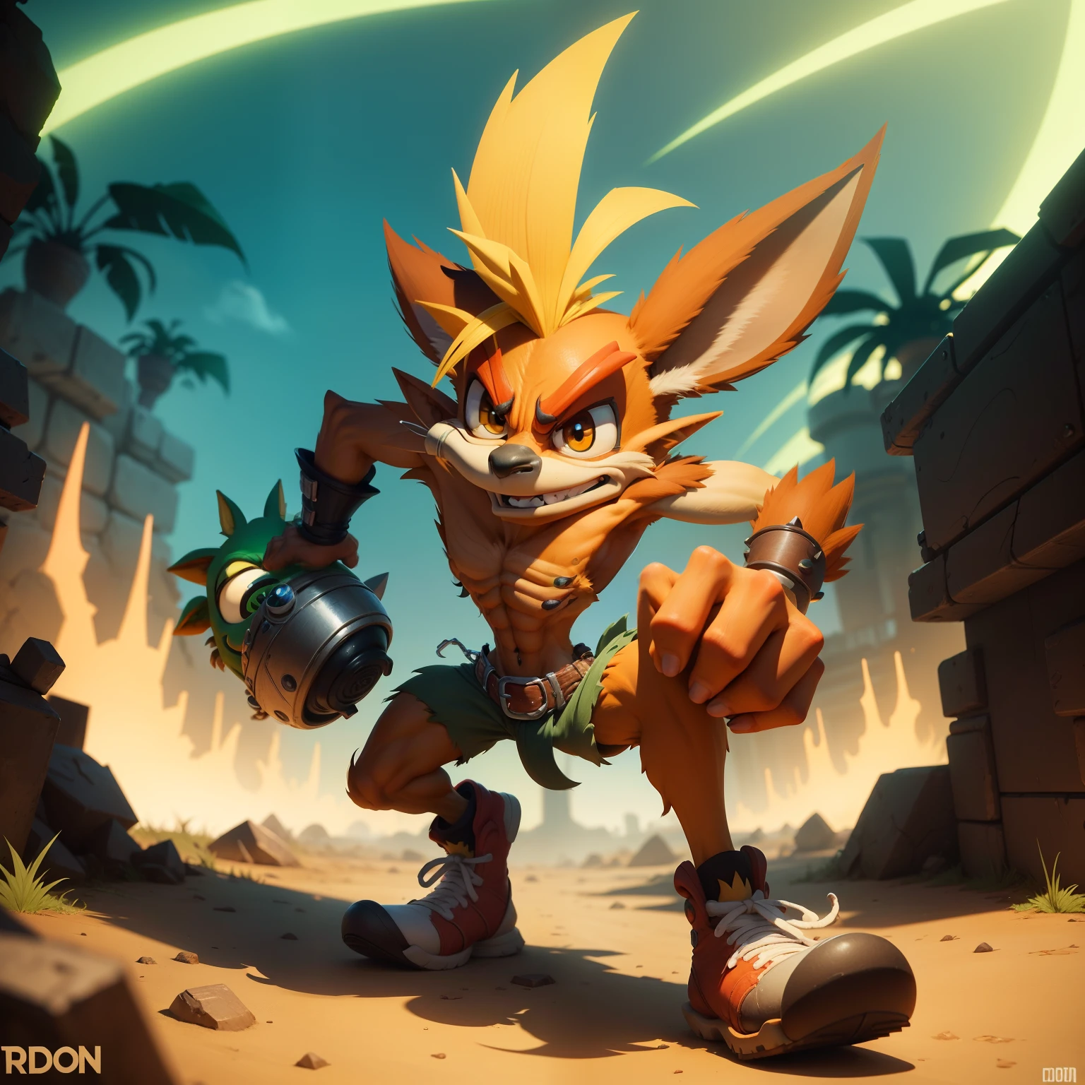 Roo Estripador, personagem de crash bandicot
