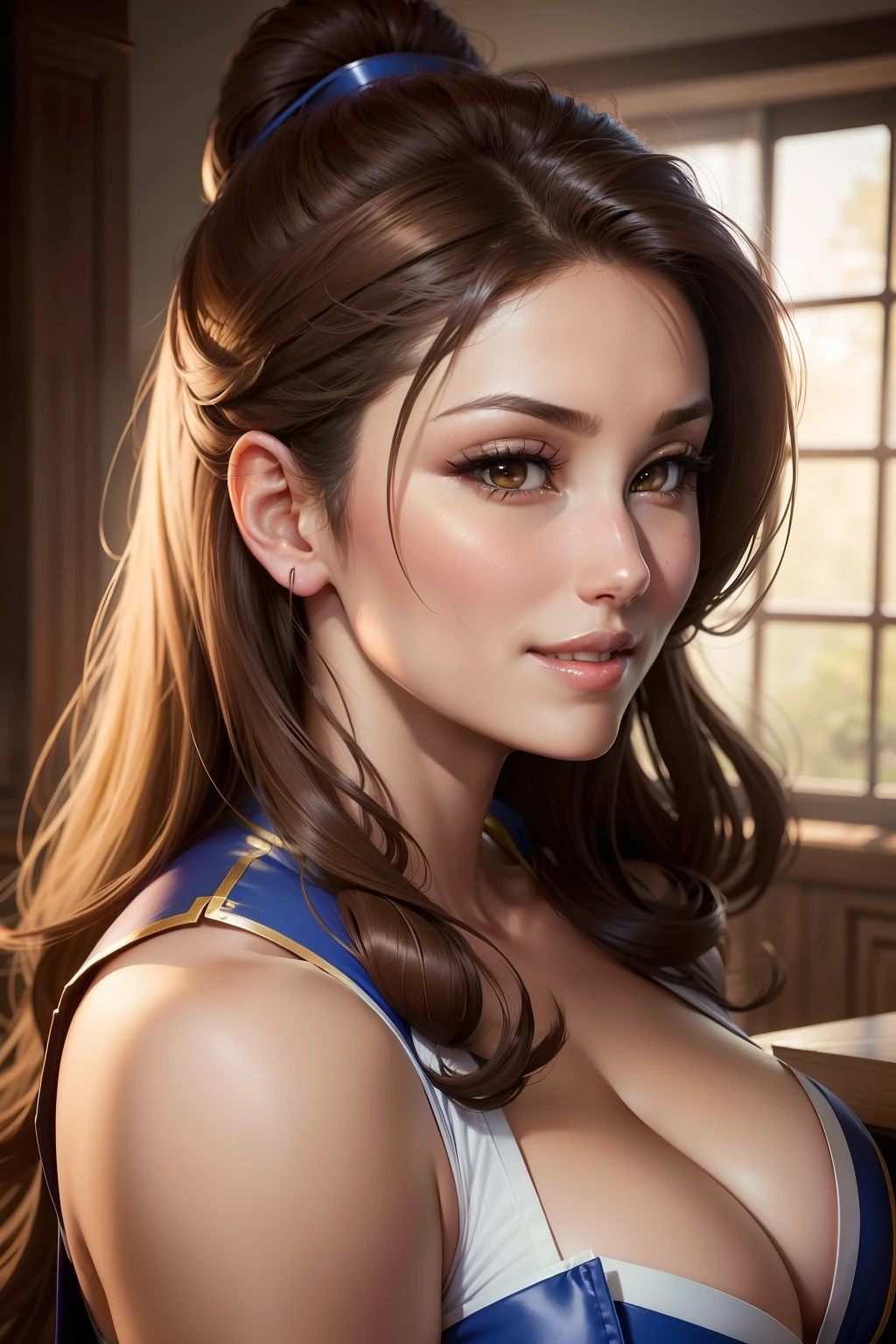 lucy pinder, portrait, smiling, sexy, profile, looking, asian woman, chun-li