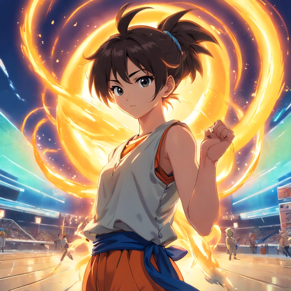 capa managa, Dragon ball, japanese manga,detalhes intrincados, 8k, --AR 9:16 --niji 5