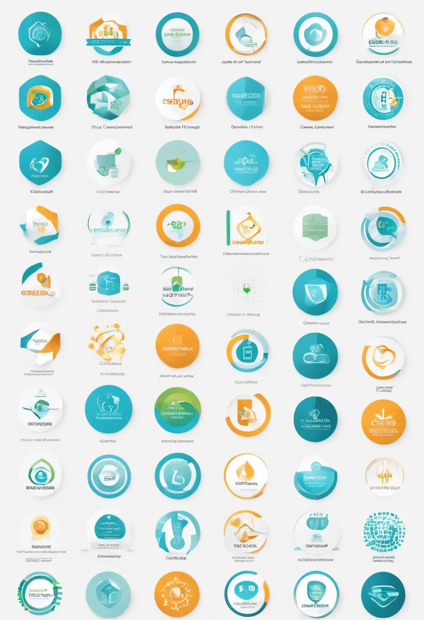 Create logo for the company Cell Health Management, Brazilian startup that offers technological solutions to improve management in the health area. The logo should convey innovation, tecnologia, healthcare, strategy, Efficiency. Cores sugeridas: azul, branco, cinza, verde Estilo moderno e minimalista. Include elements that refer to health, management, tecnologia, cells/cells. Logo versions: primary and secondary (icon) Formatos: quadrada, retangular, circular Paleta de cores: Azul: #0093CE Branco: #FFFFFF Cinza: #E6E6E6 Verde: #00AE68, sem texto.