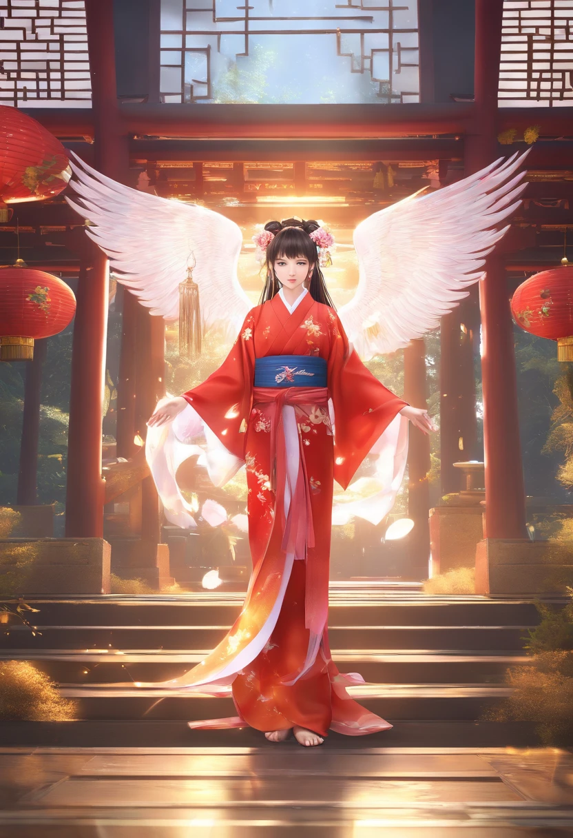 Ethereal, Seraphic, mare, a girl in, Glow, masterpiece, Ultra-8k, Beautiful, landscapes 、Miko costume、goddess of Japan、Best Quality, masutepiece, 超A high resolution, (Photorealistic:1.3) ,8K,Raw photo, Film grain, movie, Detailed background, ((The background is a golden aura, Sun and Torii)) , photograph, Soft lighting, Electric color, (1girl in,Japanese high school girl,17 years old, Beautiful face, 年轻, Very cute,:1.2) , ((Miko Ke1.5)) (White kimono、Red Hakama), (A dark-haired、Tying hair later)、(goddess of Japan)、suns、aureole、((The Power of Happiness))、divine atmosphere、Dignified figure、Deities々Right、Photorealsitic、(hyper realisitic:1.2)、Beautiful fece、masterpiece、top-quality、extra detailed face、Perfect litthing、nice hand、perfect hand、The sacred and shining sun goddess of heavenly splendor、(Beautiful Japan Woman:1.2)、(hyper pretty face:1.5)、(serene expressions)、(Miko costume)、(ethereal glow:1.1)、(Peace and comfort)、(Transcendental beauty)、(God's Grace)、(a symbol of purity)、(Golden halo)、(Uplifting atmosphere)、(Heavenly Realm)、(Spiritual enlightenment)、(Calm and protective)、(Lighting light:1.2)、(Seraphic figures)、(Harmony and tranquility)、(Angel robes)、(Timeless celestial bodies)、(captivating aura)、(Healing and Guidance)