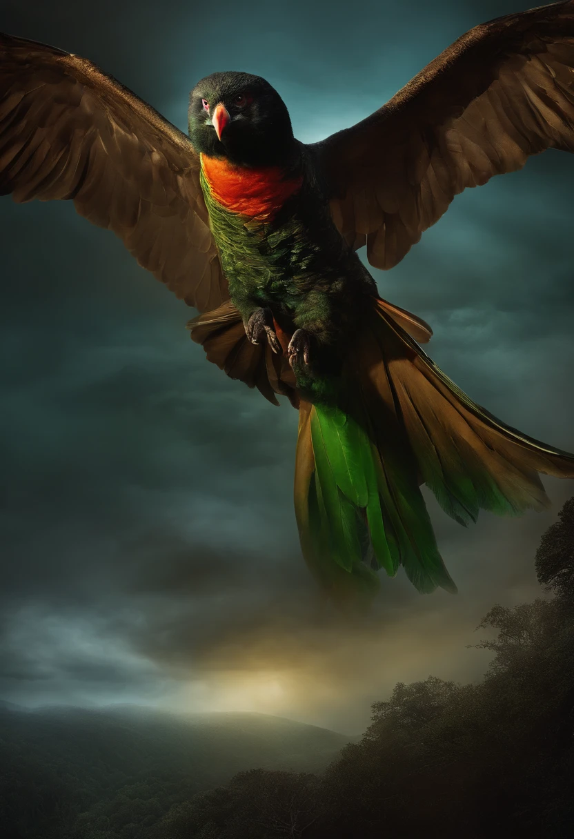 abacate assustador, terror, Halloween, foto realista