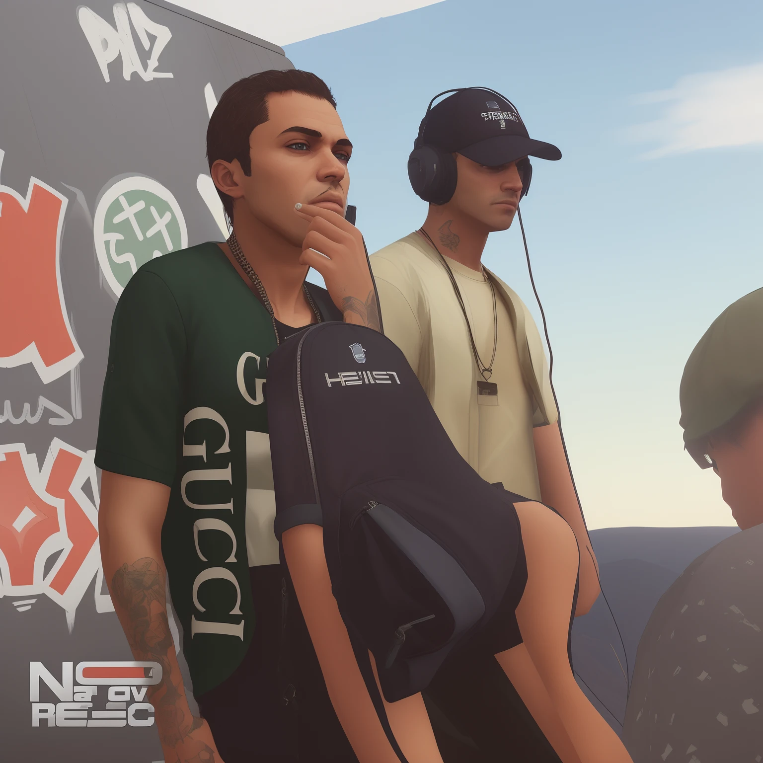 keep the photo and original clothes, without much effect ONLY GTA V