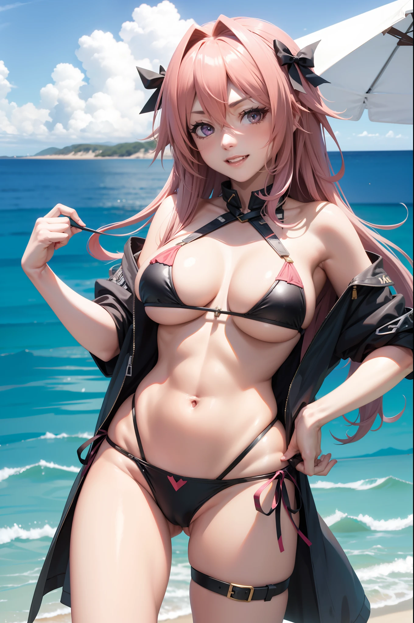 astolfo fate , bikini , big tits