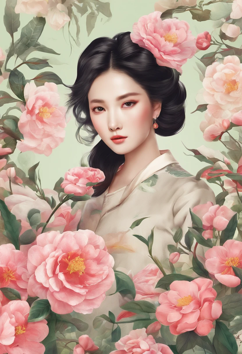 Lixia，early spring，Spring flowers，Primroses，camelliamix
