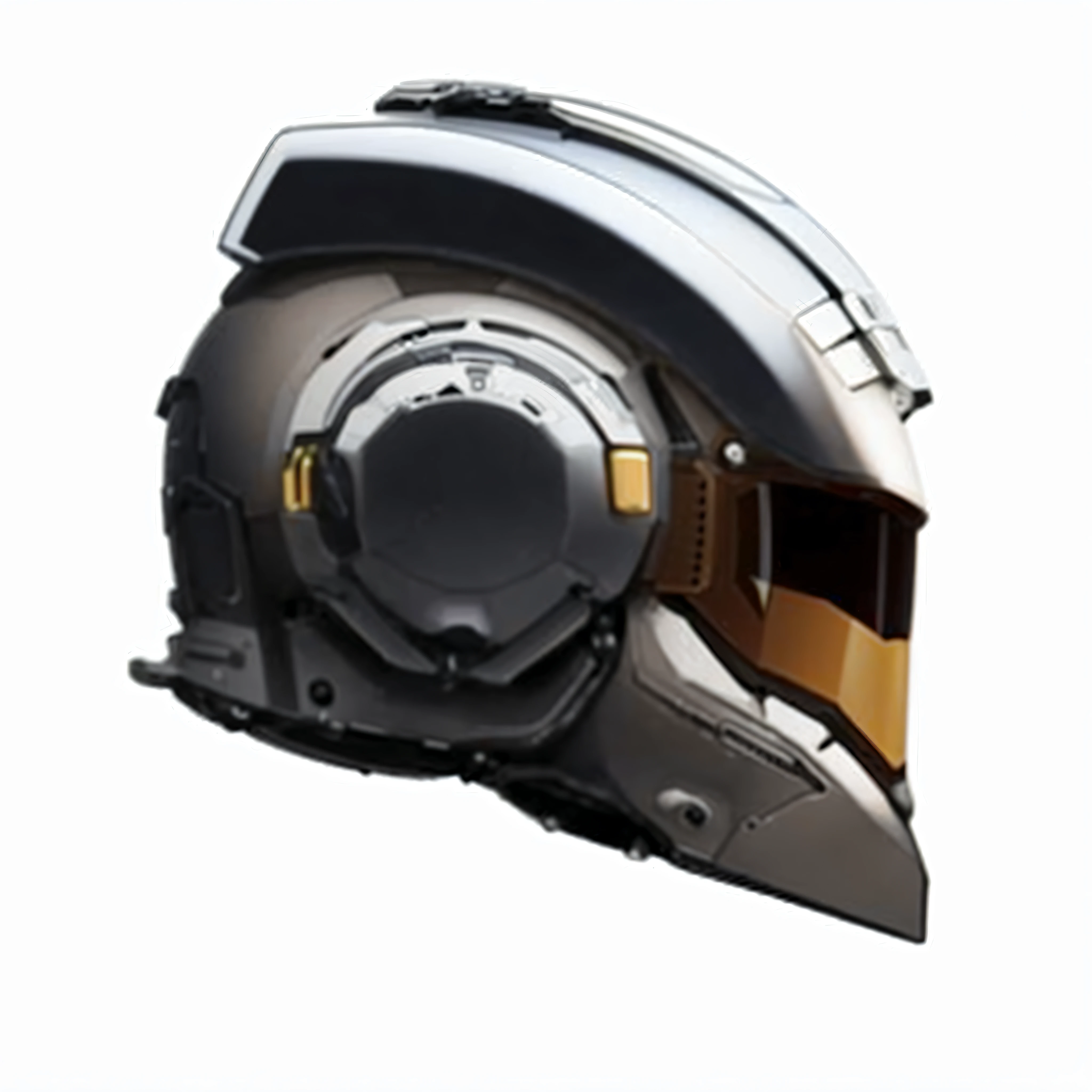 um close up de um capacete com um capacete nele, sci-fi helmet, intrincado capacete de alta tecnologia, capacete estilizado da motocicleta, tech helmet, capacete moderno, com equipamento futurista e capacete, capacete cyberpunk, sepal helmet, capacete detalhado, futuristic cybernetic helmet, CONCEITO ART-H 640, Arte conceitual h 8 0 0, leme, capacete da motocicleta
