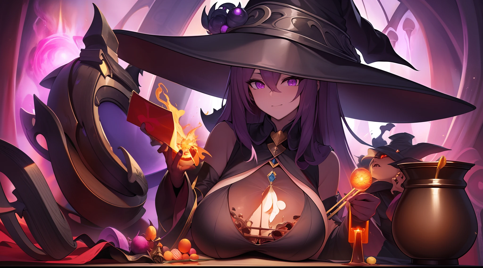 Outrageous resolution+++、masterpiece++、top-quality++、ultra-definition++、ultra-definition++、4k++、8k++、from side、(Background Focus)++、Sexily dressed woman casts spell of evil big breasts black wizard in black robe and witch hat concocting medicine in a huge pot in witch's house destroying the city、Rune of an evil colossal breasts black wizard in a black robe and a witch hat concocting medicine in a huge pot in a witch's house、The magic of an evil big breasts black wizard in a black robe and a witch hat concocting medicine in a huge pot in a witch's house、Evil Colossal Black Wizard in Black Robe and Witch Hat Concocting Medicine in a Giant Pot in a Witch's House Flying Above、Evil Colossal Black Wizard Sorcerer in Black Robe and Witch Hat Concocting Medicine in a Witch's House in a Huge Pot、Evil Colossal Black Wizard Goddess in Black Robe and Witch Hat Preparing Medicine in a Giant Pot in a Witch's House、detailed fantasy art、fantasy art style、Blake Evil Colossal Black Wizard Witch in Black Robe and Witch Hat Concocting Medicine in Huge Pot in Beautiful Ancient Witch's House、Evil Colossal Black Wizard Queen in Black Robe and Witch Hat Concocting Medicine in a Giant Pot in a Witch's House、Fantasy Art Behans、Evil Colossal Black Wizard Sorcerer in Black Robe and Witch Hat Concocting Medicine in a Huge Pot in a Beautiful Witch's House、Evil Colossal Black Wizard Sorcerer in Black Robe and Witch Hat Concocting Medicine in a Huge Pot in a Beautiful Witch's House、Evil Colossal Black Wizard Shards in Black Robe and Witch Hat Concocting Medicine in a Huge Pot in a Shiny Floating Witch's House、Evil Colossal Black Wizard Circle in Black Robe and Witch Hat Preparing Medicine in a Witch's House in a Huge Pot、 Evil Colossal Black Wizard Spark in Black Robe and Witch Hat Concocting Medicine in a Huge Pot in a Dazzling Witch's House、Evil Colossal Black Wizard Chain in Black Robe and Witch Hat Concocting Medicine in a Giant Pot in a Witch's House、Evil Colossal Black Wizard in Black Robe