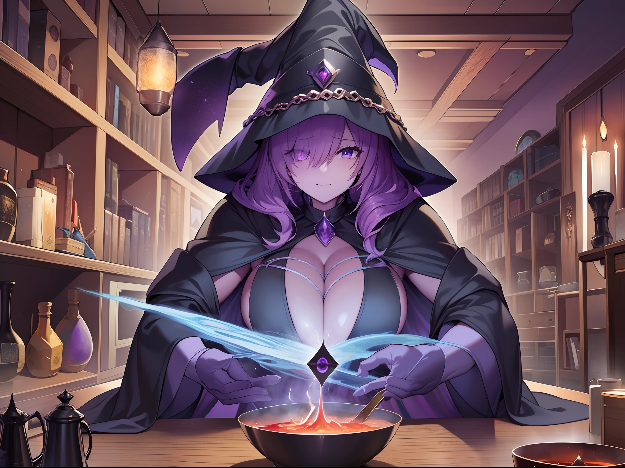 Outrageous resolution+++、​masterpiece++、top-quality++、ultra-definition++、ultra-definition++、4k++、8k++、from side、（Background Focus）++、Sexily dressed woman casts spell of evil big breasts black wizard in black robe and witch hat concocting medicine in a huge pot in witch's house destroying the city、Rune of an evil colossal breasts black wizard in a black robe and a witch hat concocting medicine in a huge pot in a witch's house、The magic of an evil big breasts black wizard in a black robe and a witch hat concocting medicine in a huge pot in a witch's house、Evil Colossal Black Wizard in Black Robe and Witch Hat Concocting Medicine in a Giant Pot in a Witch's House Flying Above、Evil Colossal Black Wizard Sorcerer in Black Robe and Witch Hat Concocting Medicine in a Witch's House in a Huge Pot、Evil Colossal Black Wizard Goddess in Black Robe and Witch Hat Preparing Medicine in a Giant Pot in a Witch's House、detailed fantasy art、fantasy art style、Blake Evil Colossal Black Wizard Witch in Black Robe and Witch Hat Concocting Medicine in Huge Pot in Beautiful Ancient Witch's House、Evil Colossal Black Wizard Queen in Black Robe and Witch Hat Concocting Medicine in a Giant Pot in a Witch's House、Fantasy Art Behans、Evil Colossal Black Wizard Sorcerer in Black Robe and Witch Hat Concocting Medicine in a Huge Pot in a Beautiful Witch's House、Evil Colossal Black Wizard Sorcerer in Black Robe and Witch Hat Concocting Medicine in a Huge Pot in a Beautiful Witch's House、Evil Colossal Black Wizard Shards in Black Robe and Witch Hat Concocting Medicine in a Huge Pot in a Shiny Floating Witch's House、Evil Colossal Black Wizard Circle in Black Robe and Witch Hat Preparing Medicine in a Witch's House in a Huge Pot、 Evil Colossal Black Wizard Spark in Black Robe and Witch Hat Concocting Medicine in a Huge Pot in a Dazzling Witch's House、Evil Colossal Black Wizard Chain in Black Robe and Witch Hat Concocting Medicine in a Giant Pot in a Witch's House、Evil Colossal Black Wizard in Black Robe