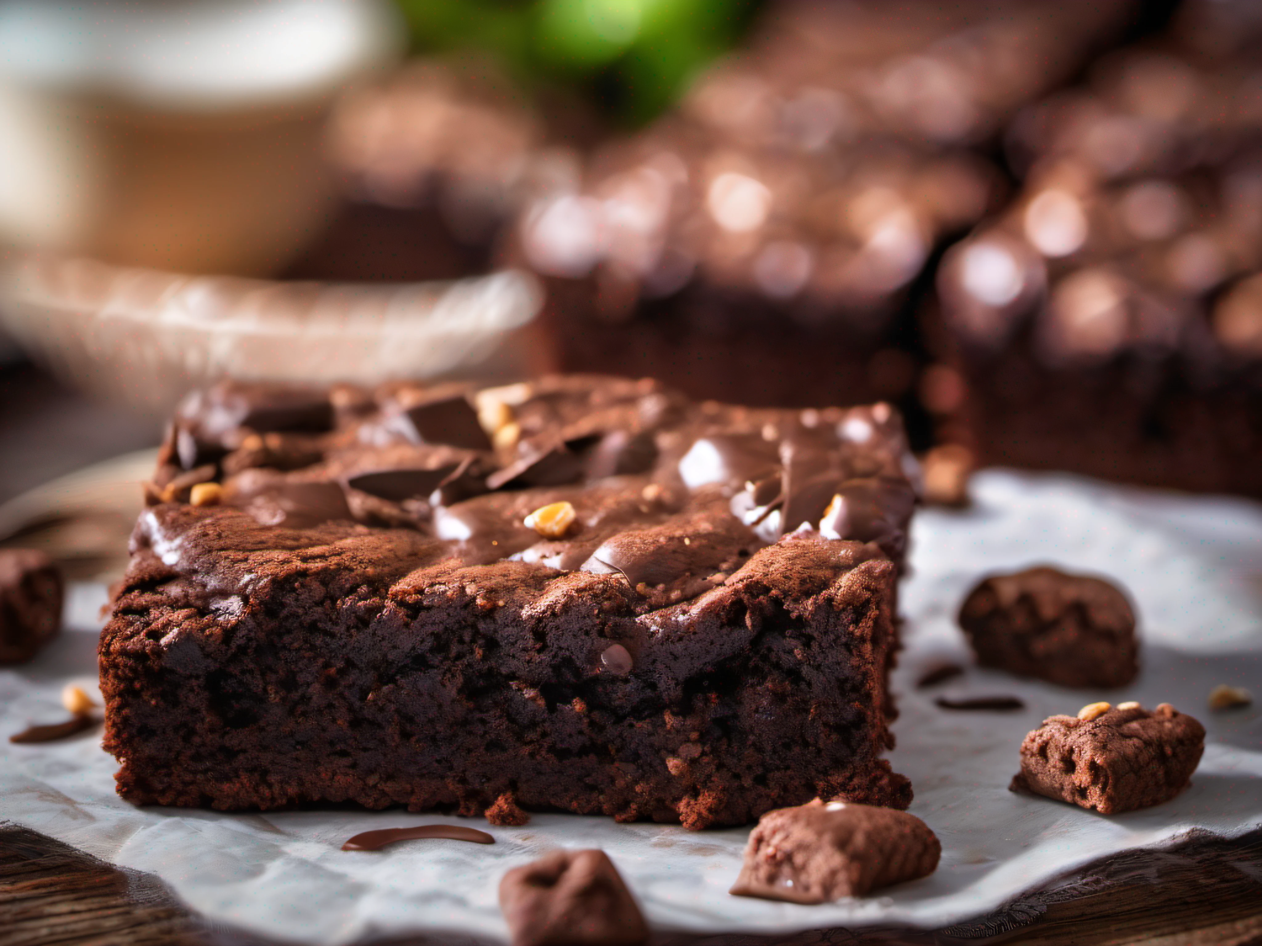 brownie delicioso, textura detalhada, hdr foto realistico, cinematic,foto promocional, iluminado, adobe lightroom