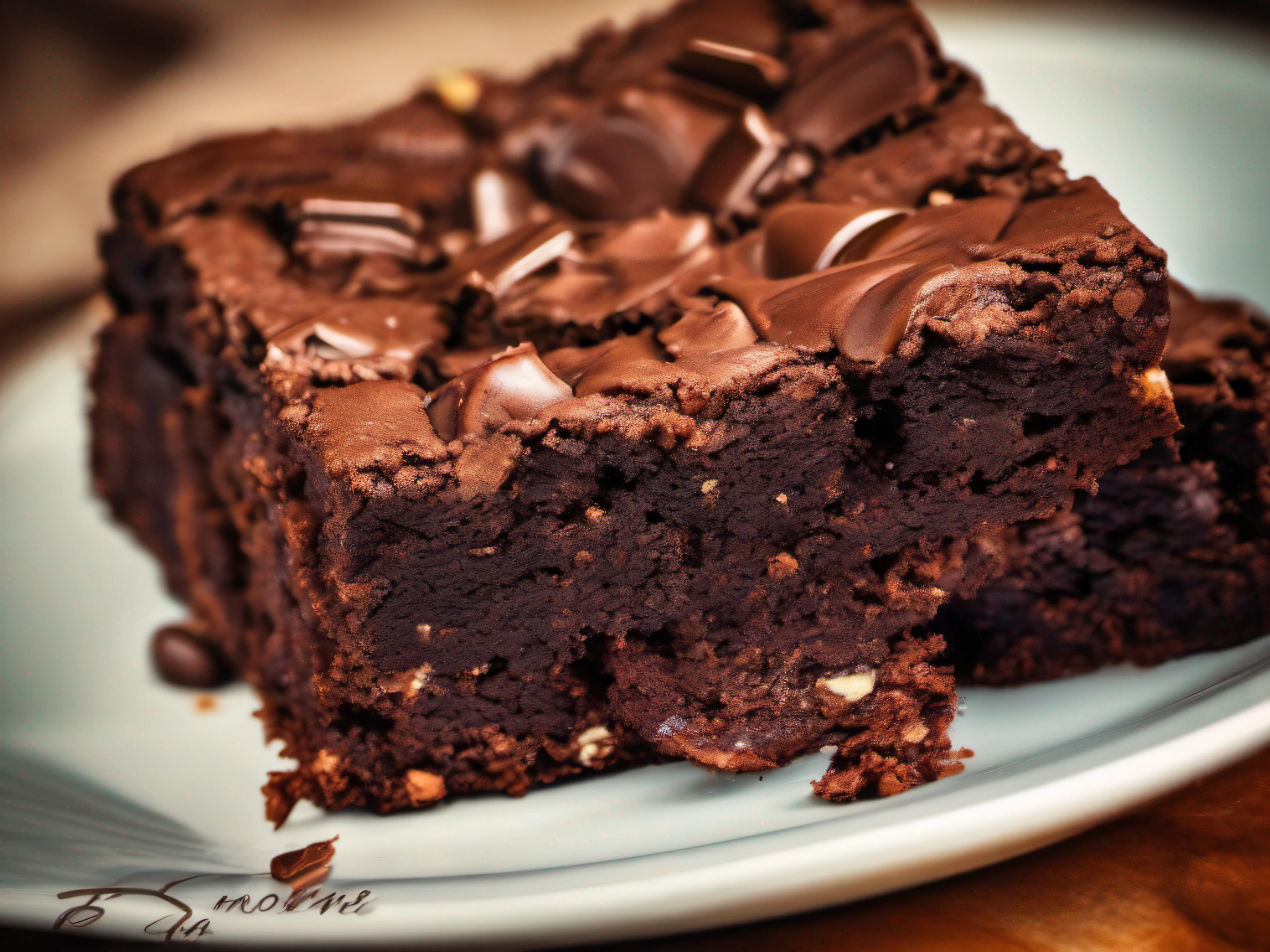 brownie delicioso, textura detalhada, hdr foto realistico, cinematic,foto promocional, iluminado, adobe lightroom