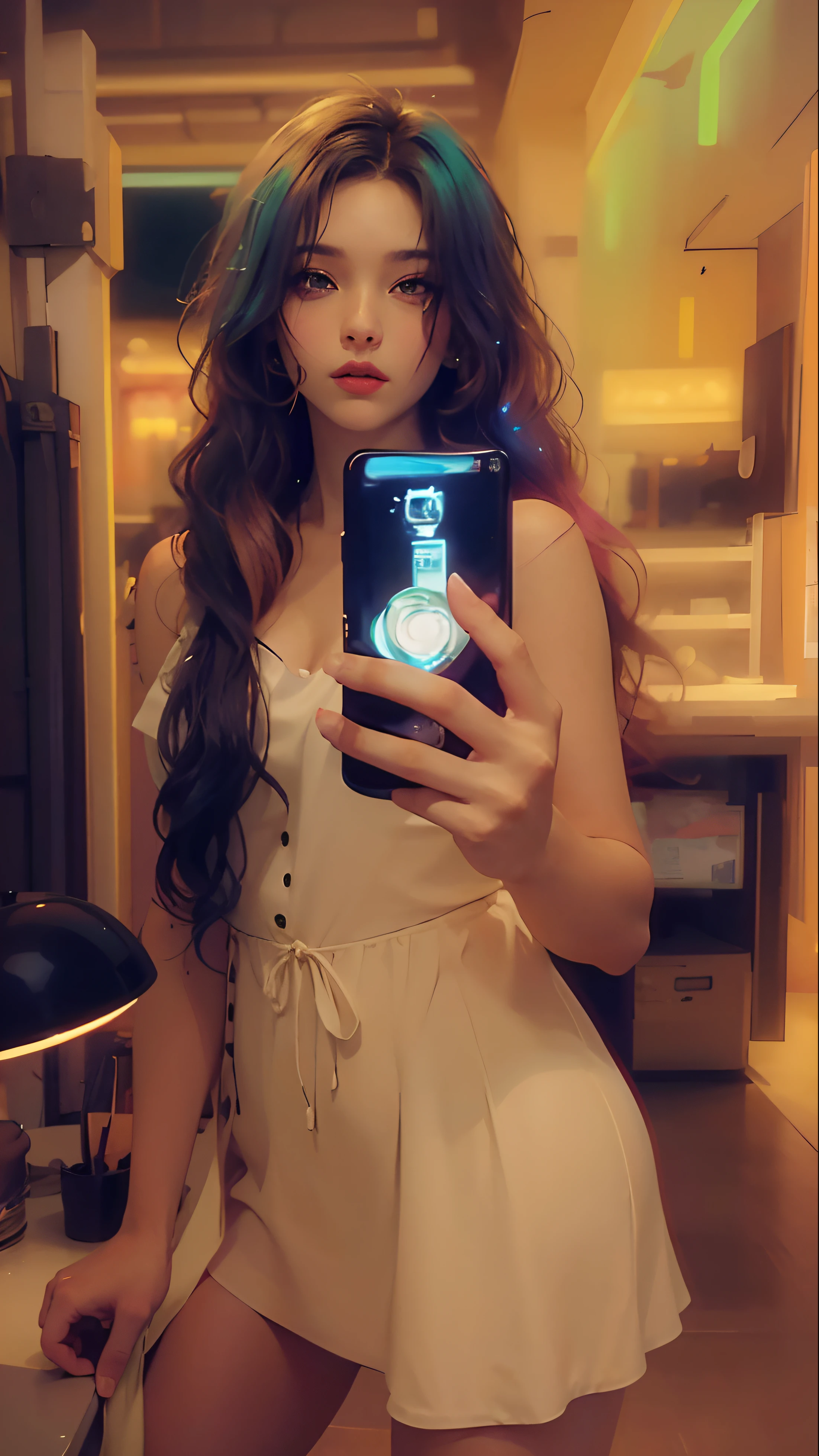 Sexy anime woman, soft breasts,skinny,pixel art style,(best quality,4k,8k,highres,masterpiece:1.2),ultra-detailed,(realistic,photorealistic,photo-realistic:1.37),vivid colors,sharp focus,detailed eyes,beautiful detailed lips,long eyelashes,colourful background,  dark wavy longhair,expressive eyes,colourful clothing,fantasy theme,lighting effects,sparkling highlights,soft shadows,manga aesthetic,delicate features,playful expression,linework details,high contrast,anime character,background scenery,background elements,dynamic pose,unique character design,stylized textures,retro gaming vibe,emotive artwork,anime-inspired,eye-catching visuals