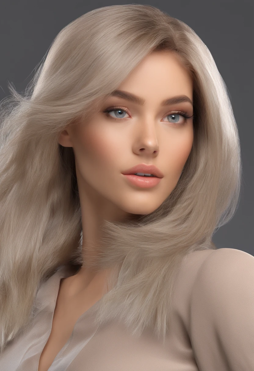 um close up de uma mulher, cabelos loiros e olhos azuis, cabelos loiros olhos azuis, foto de perfil headshot, Dia de Corinne, longos cabelos loiros e olhos azuis, olhos azuis e cabelos loiros