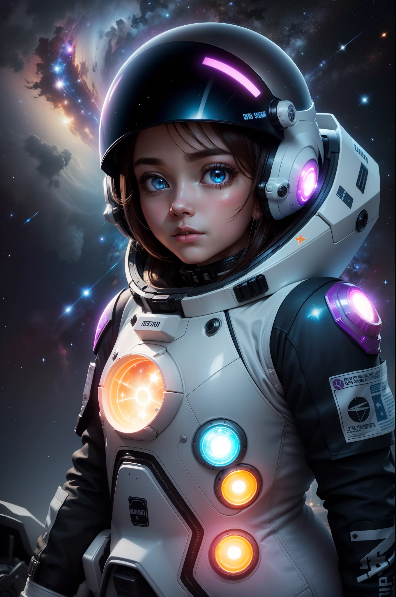 1girl,starry clothes,holding books,wise,intelligent,adventurous,explorative,astrophysics,cosmic background,unknown planets,galaxy,starlight,stellar exploration,deep space,stalled sky,learning,books,scientific curiosity,ambitious,curious,smart,space exploration,cosmic knowledge,curiosity-driven,ambitious,innovative,stellar quest,academic knowledge,star gazer,observant,open-minded,cosmic discovery,curious mind,space adventure,star seeker,dedicated,cosmic wisdom,stellar intellect, high details, super detail, highres, (Super high saturation, bright and vivid colors), (best quality, masterpiece, Representative work, official art, Professional, 8k)