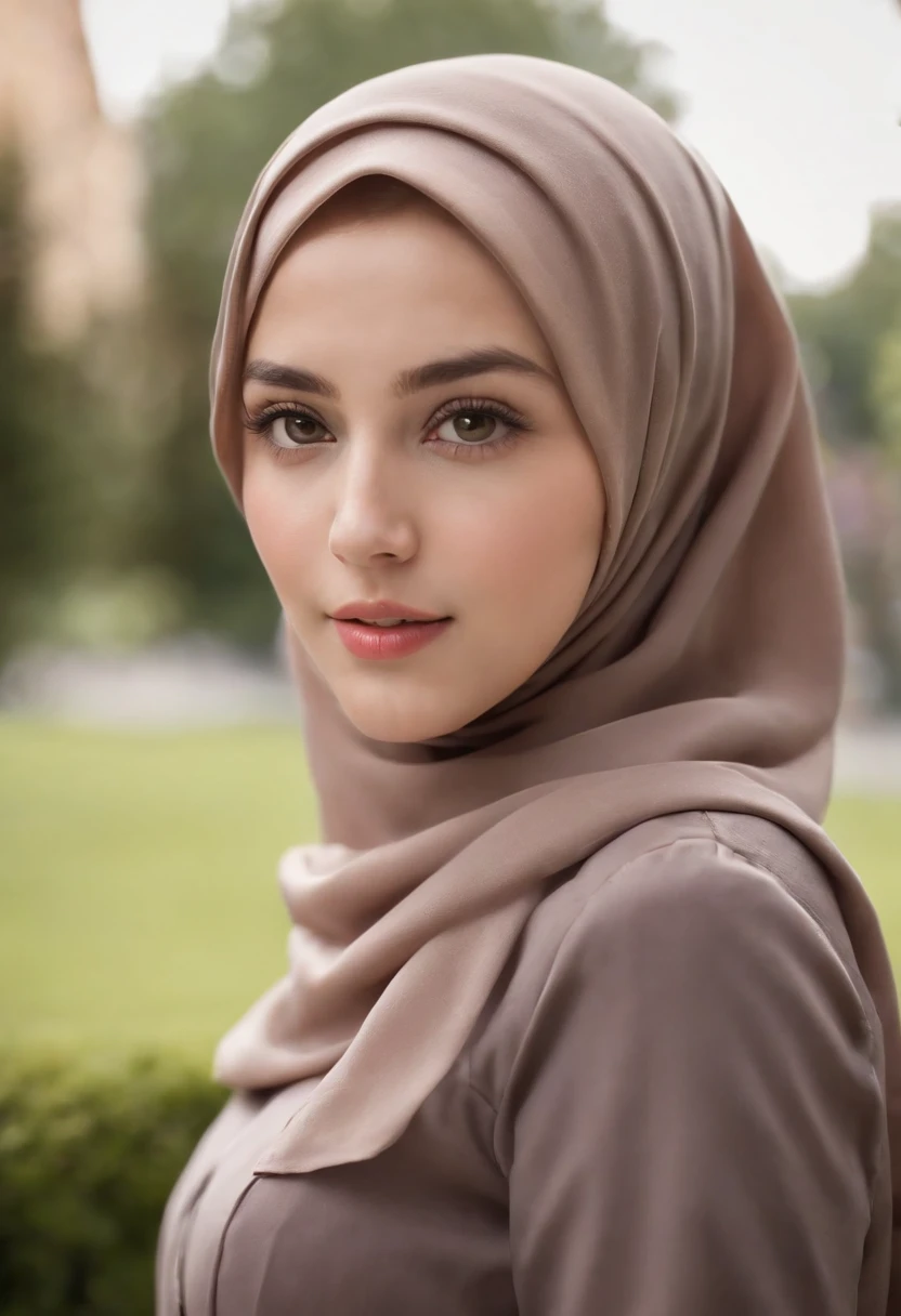 (RAW photo, best quality), POV, close-up, (realistic, photo-realistic:1.3), ((School Uniform)), HIJAB OUTFITS DRESS, best quality of Hijab Girl, Full Hijab Dress, highly detailed, masterpiece, ultra-detailed, illustration, 1girl, upper_body, dynamic angle, world masterpiece hijabi, extremely detailed CG unity 8k wallpaper, ink, Amazing, cinematic lighting,