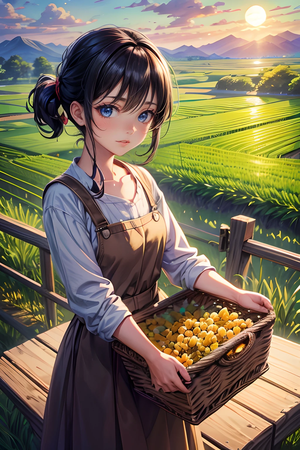 Detailed face girl