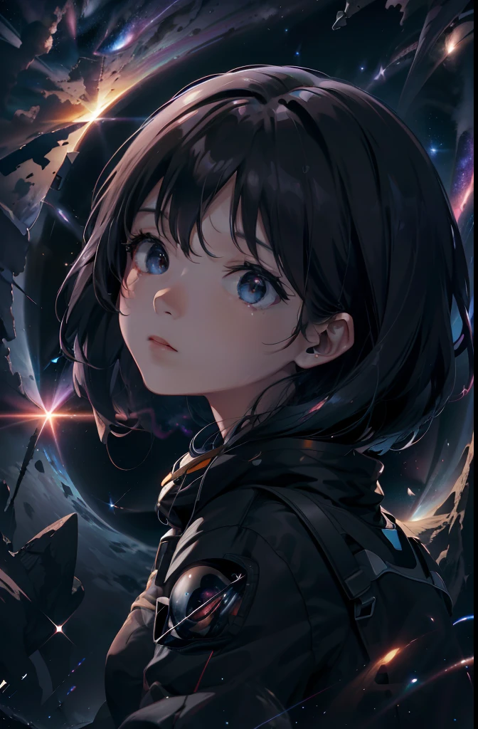 astronaut in space,The background is a black hole, is being drawn into a blackhole, Interstellar black hole, interstellar infinity portal, luminous black hole portal, Get out of the black hole, Black holes in space, Black hole event horizon, black hole time portal, portal in space, majestic interstellar portal, A black hole with a sucking cloth, black hole
