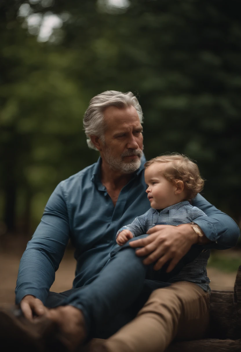Portrait of a father