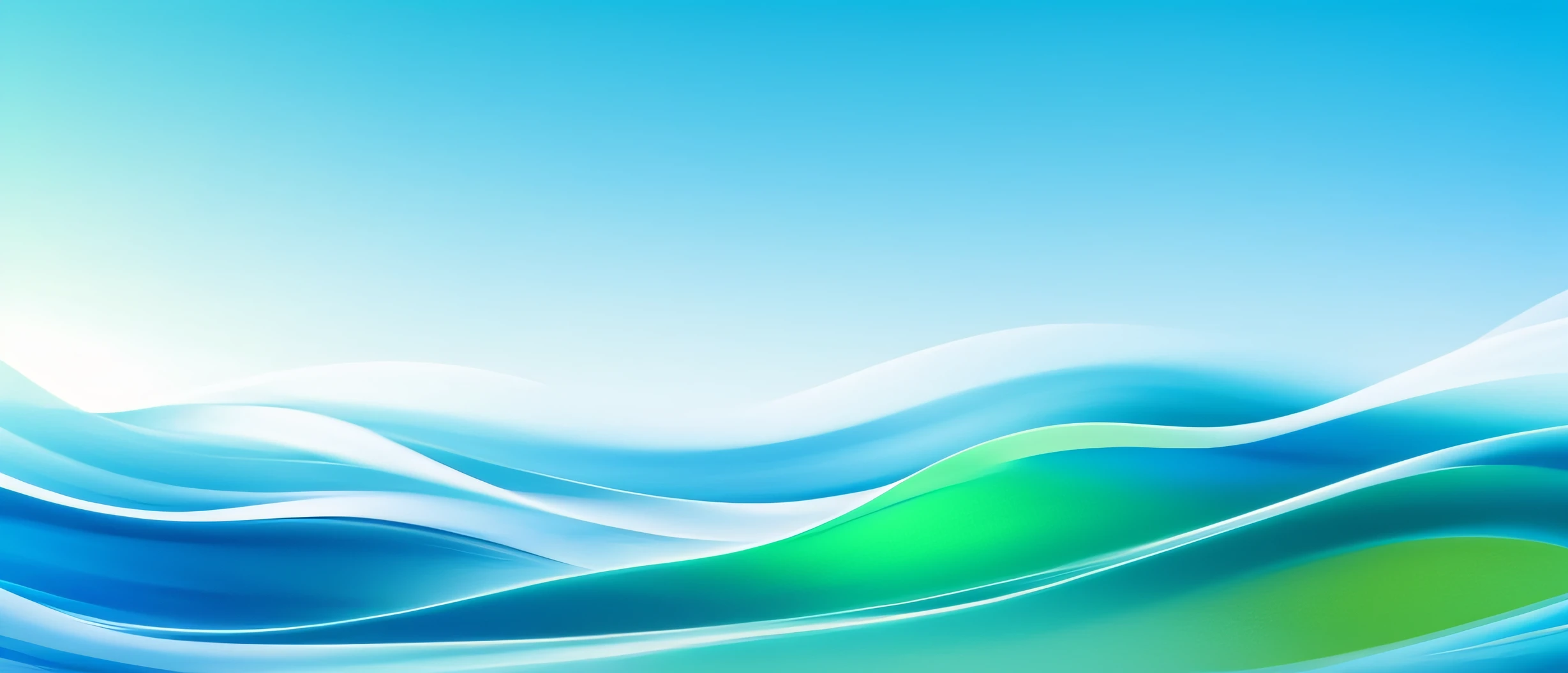 Close up of blue and green waves on blue sky, abstract nature landscape, cool blue and green colors, Fantastic backdrop, green and blue, breezy background, cyan and green, green and blue, flowing aqua silk, abstract landscape, organic flowing background, blue and green water, teal landscape, Blue and green, wallpaper for monitor