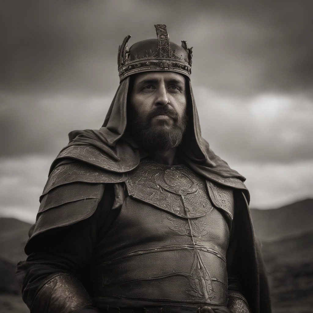 Por favor, create a high-definition image of king of kings lord of lords all powerful God Jesus Christ ant war with satan and his demons inspiring environment, where He radiates power and might.Make sure the image is detailed and suitable for large-format printing.