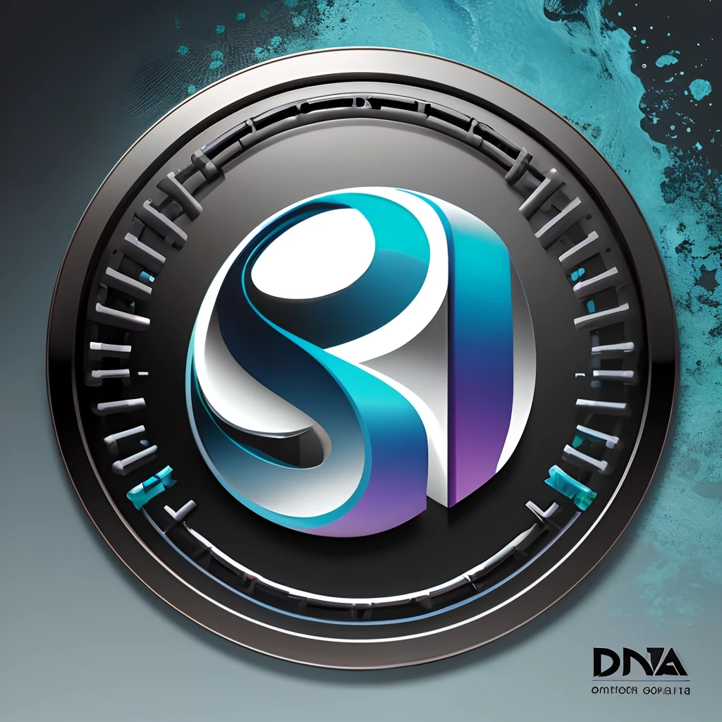 Uma logotipo para o nome DNA da fortuna