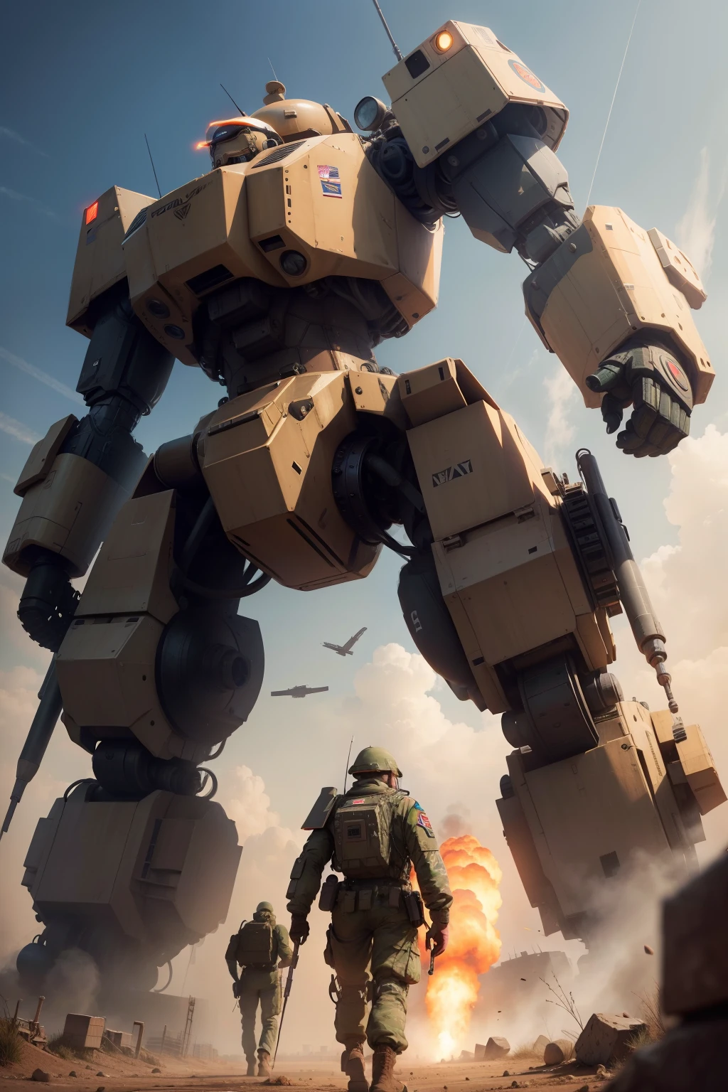 Giant Military Robot